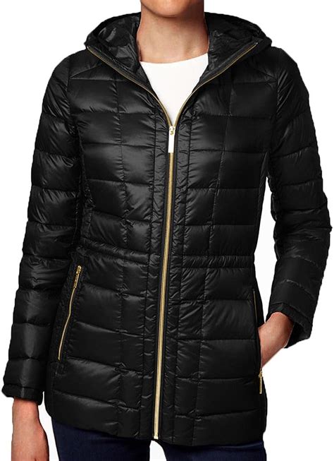 amazon michael kors packable down jacket